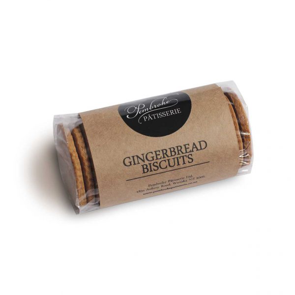 Gingerbread Biscuits - Pembroke Patisserie