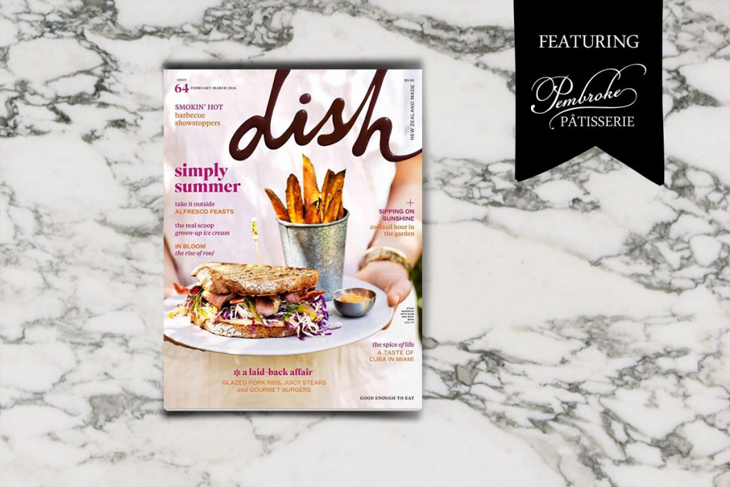As featured in Dish Magazine