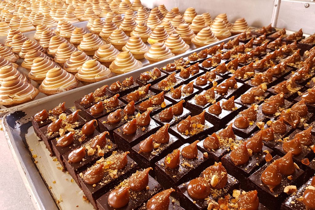 Brownie and Lemon Tarts for Riche and Gemma's Wedding Day - Pembroke Patisserie