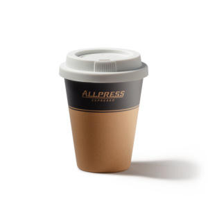 Allpress Resusable Coffee Cup with Silicone lid